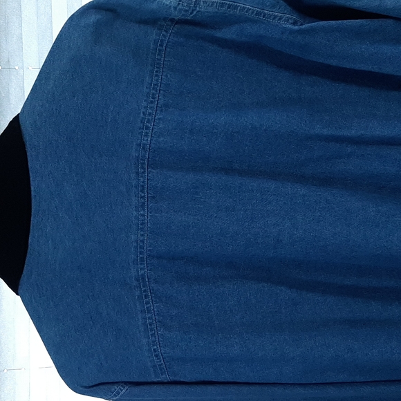 Vintage Bobbie Brooks denim button down top. Size 26W/28W - Picture 12 of 14